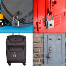 Load image into Gallery viewer, Stainless Steel Automatic Intelligent Fingerprint Padlock Electronic Lock, 10 Fingerprint Edition