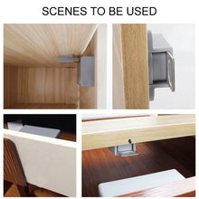 Load image into Gallery viewer, T3 ABS Magnetic Card Induction Lock Invisible Single Open Cabinet Door Lock, Single, Single Open Cabinet Door