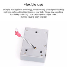 Load image into Gallery viewer, T3 ABS Magnetic Card Induction Lock Invisible Single Open Cabinet Door Lock, Single, Single Open Cabinet Door