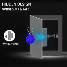 Load image into Gallery viewer, T3 ABS Magnetic Card Induction Lock Invisible Single Open Cabinet Door Lock, Single, Single Open Cabinet Door