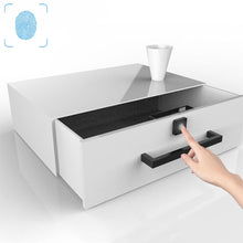 Load image into Gallery viewer, T4 Micro USB Charging Drawer Cabinet Door ABS Smart Fingerprint Lock, T4 Micro USB Charging Drawer Cabinet Lock