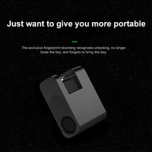 Load image into Gallery viewer, XB30F Mini Smart Fingerprint Padlock Trolley Case Lock, XB30F