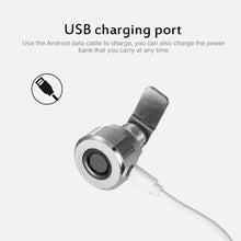 Load image into Gallery viewer, T22F Micro USB Charging Zinc Alloy Smart Bilateral Open Fingerprint Drawer Lock File Cabinet Lock, Bilateral Open Fingerprint