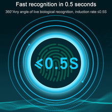 Load image into Gallery viewer, W16 IP65 Waterproof Fingerprint Lock Steel Rope Anti-theft Electric Car Lock Bluetooth APP Electronic Lock, W16 Bluetooth + Fingerprint