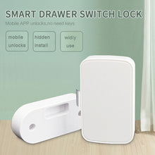 Load image into Gallery viewer, T1 Bluetooth + Tuya APP Smart Drawer Lock Invisible Lock, Support Remote Control Unlocking, T1 Bluetooth + Tuya APP