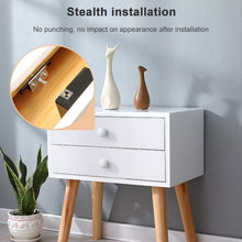 Load image into Gallery viewer, T8+ Non-opening Drawer Lock APP + IC Card Invisible Universal Cabinet Lock, APP + IC Card