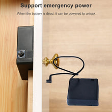 Load image into Gallery viewer, T8+ Non-opening Drawer Lock APP + IC Card Invisible Universal Cabinet Lock, APP + IC Card