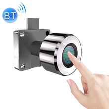 Load image into Gallery viewer, T21FB Micro USB Charging Zinc Alloy Smart Fingerprint + Bluetooth Single Open Drawer Lock File Cabinet Lock, Single Open Fingerprint + Bluetooth
