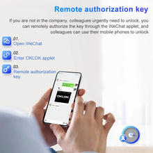 Load image into Gallery viewer, T21FB Micro USB Charging Zinc Alloy Smart Fingerprint + Bluetooth Single Open Drawer Lock File Cabinet Lock, Single Open Fingerprint + Bluetooth