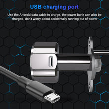 Load image into Gallery viewer, T23FB Micro USB Charging Zinc Alloy Smart Fingerprint + Bluetooth Triple Linkage Open Drawer Lock File Cabinet Lock, Triple Linkage Open Fingerprint + Bluetooth
