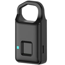 Load image into Gallery viewer, Anytek P4 3.7V Micro USB Charging Semiconductor Fingerprint Sensing Small Padlock, P4