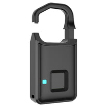 Load image into Gallery viewer, Anytek P4 3.7V Micro USB Charging Semiconductor Fingerprint Sensing Small Padlock, P4