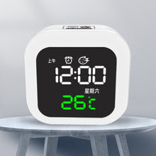 Load image into Gallery viewer, USB Home Smart Clock with Night Light &amp; Memory Function &amp; LED Display, Smart Clock
