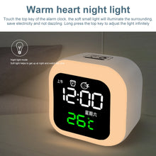 Load image into Gallery viewer, USB Home Smart Clock with Night Light &amp; Memory Function &amp; LED Display, Smart Clock