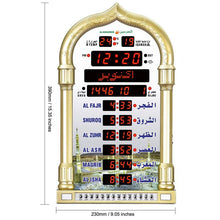 Load image into Gallery viewer, LCD Display Muslim AZAN Clock Prayer Church Alarm Clock, EU Plug