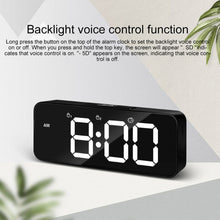 Load image into Gallery viewer, XM905 Multifunctional Voice-activated Alarm Clock LED Electronic Wall Clock
