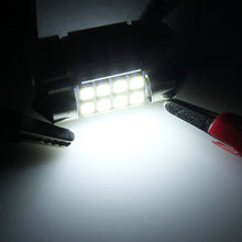 Load image into Gallery viewer, 2 PCS 31mm Festoon 3W 300LM White Light 8 LED 3528 SMD Canbus Error-Free Car Reading Lamps,  DC 12, 31mm