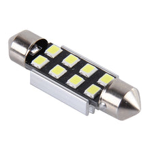 Load image into Gallery viewer, 2 PCS 36mm Festoon 3W 300LM White Light 8 LED 3528 SMD Canbus Error-Free Car Reading Lamps,  DC 12, 36mm