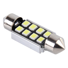 Load image into Gallery viewer, 2 PCS 41mm Festoon 3W 300LM White Light 8 LED 3528 SMD Canbus Error-Free Car Reading Lamps,  DC 12, 41mm