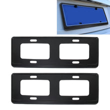 Load image into Gallery viewer, 2 PCS Car License Plate Frames Stainless Steel License Plate Frame, Stainless Steel, Stainless Steel License Plate Frame