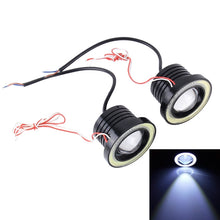 Load image into Gallery viewer, 3.0 inch DC 12V 10W 900LM 6500K Car Angel Eyes Fog Lamp Foglight(White Light + White Light), 3.0 inch