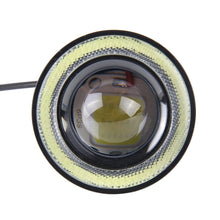 Load image into Gallery viewer, 3.5 inch DC 12V 10W 900LM 7000K Car Angel Eyes Fog Lamp Foglight(White Light + White Light), 3.5 inch