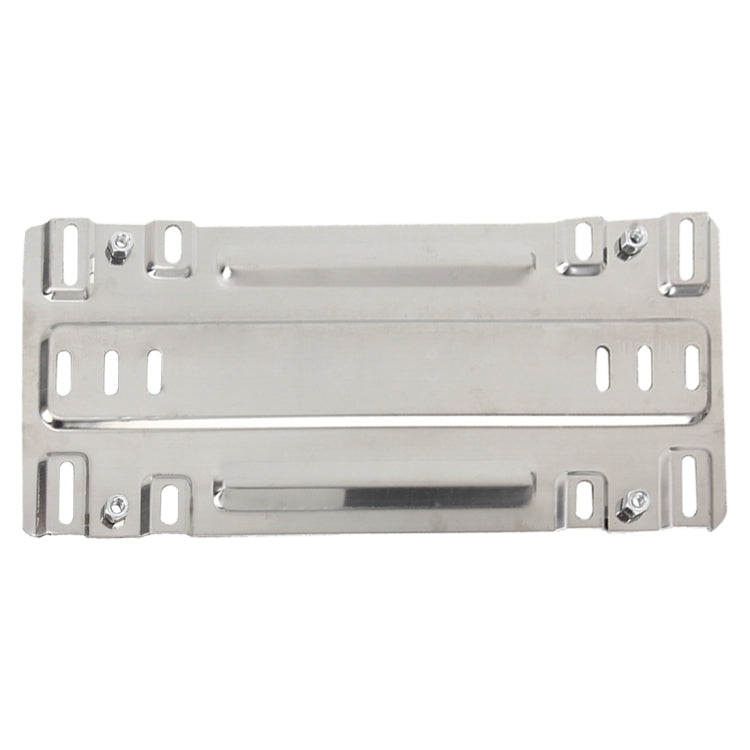 Stainless Steel License Plate Bracket Vehicle License Plate Bracket Bottom Plate Automobile License Plate Conversion Frame, License Plate Bracket2