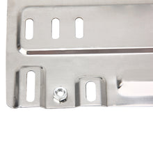 Load image into Gallery viewer, Stainless Steel License Plate Bracket Vehicle License Plate Bracket Bottom Plate Automobile License Plate Conversion Frame, License Plate Bracket2