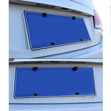 Load image into Gallery viewer, Stainless Steel License Plate Bracket Vehicle License Plate Bracket Bottom Plate Automobile License Plate Conversion Frame, License Plate Bracket2