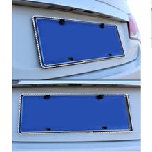 Load image into Gallery viewer, 2 PCS Car License Plate Frames Car Styling License Plate Frame Universal License Plate Holder Car Accessories, Aluminum Alloy License Plate Frame