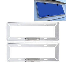 Load image into Gallery viewer, 2 PCS Simple and Beautiful Car License Plate Frame Holder Universal License Plate Holder Car Accessories, License Plate Frame Holder