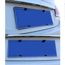 Load image into Gallery viewer, 2 PCS Car License Plate Frames Car Styling License Plate Frame Magnesium Alloy Universal License Plate Holder Car Accessories, Magnesium Alloy, Magnesium Alloy License Plate Holder