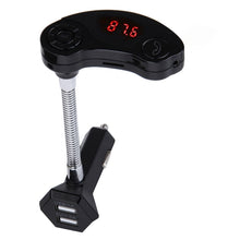 Load image into Gallery viewer, GT86 Dual USB Charger Car Bluetooth FM Transmitter Kit, Support LCD Display / TF Card Music Play / Hands-free, GT86 (Black), GT86 (Gold), GT86 (Silver)