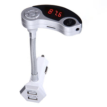 Load image into Gallery viewer, GT86 Dual USB Charger Car Bluetooth FM Transmitter Kit, Support LCD Display / TF Card Music Play / Hands-free, GT86 (Black), GT86 (Gold), GT86 (Silver)