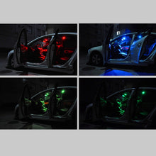 Load image into Gallery viewer, 2 PCS Colorful 31MM Bicuspid Remote Control Car Dome Lamp LED Reading Light with 6 LED Lights, 31MM  6 LED Lights