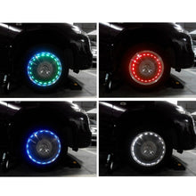 Load image into Gallery viewer, Solar Car Tyre Tire Inflating Valve Decorative Lighting Hot Wheels Strobe Flashing LED Light Lamp, 1PC  Flashing LED Light