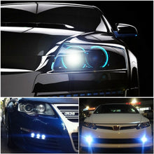 Load image into Gallery viewer, 2 PCS 2.5 inch DC12-24V 10W 900LM 6500K Car Angel Eyes Fog Lamp Foglight, Cable Length: 20cm(White Light + White Light), 2.5 inch 10W 900LM/6500K  White+White