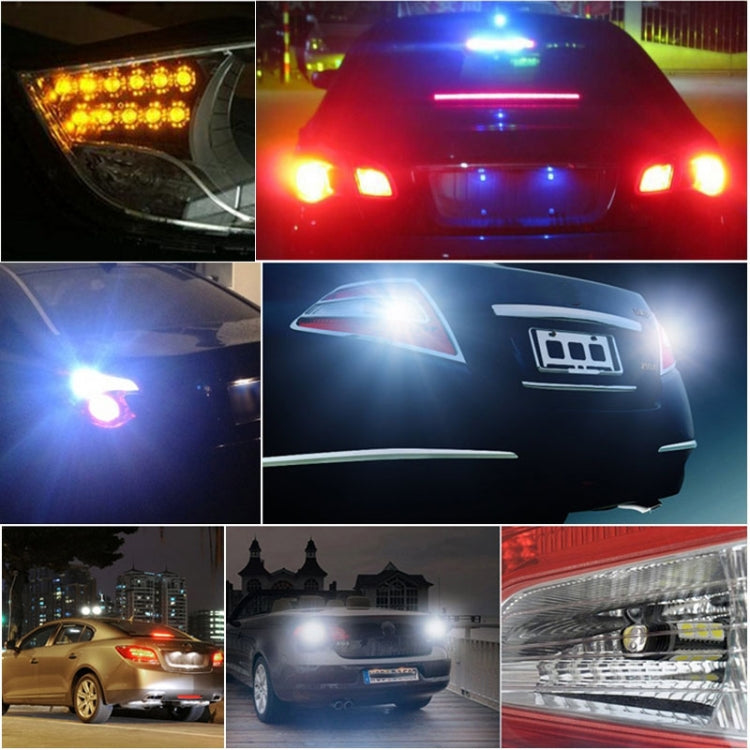2 PCS DC 12V 2W 31MM 4014 Bicuspid Port No Decoding Car Dome Lamp LED Reading Light with 10 LED Lights, 31MM