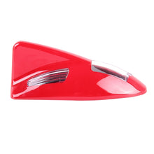 Load image into Gallery viewer, Solar Colorful Light Anti Collision Shark Fin Car Taillight LED Flash Warning Light Caution Light