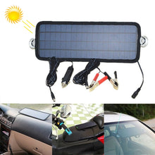 Load image into Gallery viewer, 4.5W Portable Car Automobile Boat Battery Solar Cells Rechargeable Power Battery Charger, 4.5W