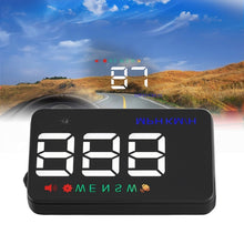 Load image into Gallery viewer, Geyiren A5 HUD 3.5 inch Car Head Up Display with GPS System, Two Mode Display, Light Sensors, KM/h MPH Speed, Compass, Speed Alarm, A5(Black), A5 (Green Light)