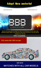 Load image into Gallery viewer, Geyiren A5 HUD 3.5 inch Car Head Up Display with GPS System, Two Mode Display, Light Sensors, KM/h MPH Speed, Compass, Speed Alarm, A5(Black), A5 (Green Light)