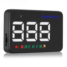 Load image into Gallery viewer, Geyiren A5 HUD 3.5 inch Car Head Up Display with GPS System, Two Mode Display, Light Sensors, KM/h MPH Speed, Compass, Speed Alarm, A5(Black), A5 (Green Light)