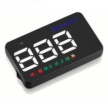Load image into Gallery viewer, Geyiren A5 HUD 3.5 inch Car Head Up Display with GPS System, Two Mode Display, Light Sensors, KM/h MPH Speed, Compass, Speed Alarm, A5(Black), A5 (Green Light)