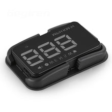 Load image into Gallery viewer, Geyiren A5 HUD 3.5 inch Car Head Up Display with GPS System, Two Mode Display, Light Sensors, KM/h MPH Speed, Compass, Speed Alarm, A5(Black), A5 (Green Light)