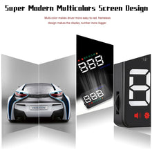 Load image into Gallery viewer, Geyiren A5 HUD 3.5 inch Car Head Up Display with GPS System, Two Mode Display, Light Sensors, KM/h MPH Speed, Compass, Speed Alarm, A5(Black), A5 (Green Light)