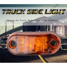 Load image into Gallery viewer, 10 PCS Car Truck Trailer Piranha LED Side Marker Indicator Lights Bulb Lamp, Light Color: Yellow, Yellow, White Light