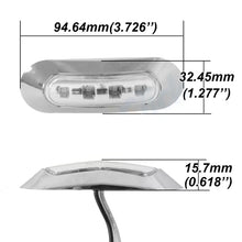 Load image into Gallery viewer, 10 PCS DC 10-30V Car Truck Trailer Piranha 3-LED Side Marker Indicator Lights Bulb Lamp, Light Color: White, 10 PCS White Light