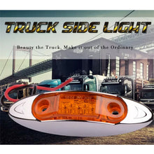 Load image into Gallery viewer, 10 PCS DC 10-30V Car Truck Trailer Piranha 3-LED Side Marker Indicator Lights Bulb Lamp, Light Color: Yellow, 10 PCS Yellow Light
