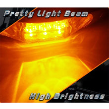Load image into Gallery viewer, 10 PCS DC 10-30V Car Truck Trailer Piranha 3-LED Side Marker Indicator Lights Bulb Lamp, Light Color: Yellow, 10 PCS Yellow Light
